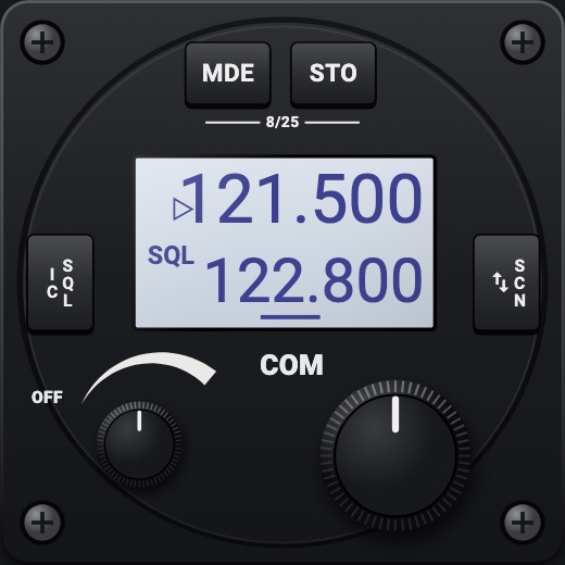 AR6201-style COM: COM 2