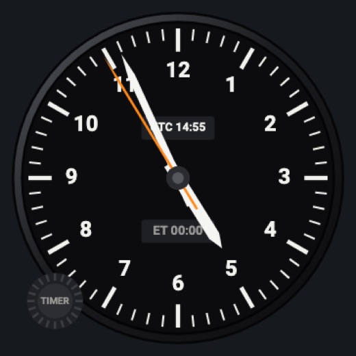 Clock / timer: Round