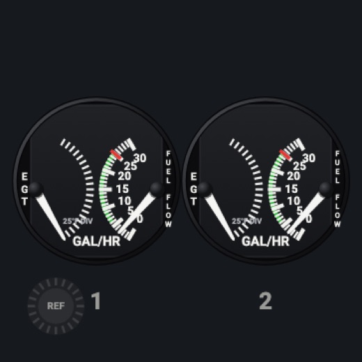 EGT / fuel flow: Both