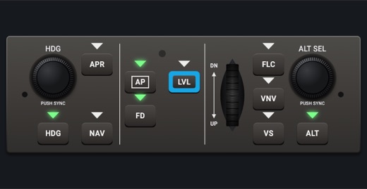 GMC 707-style autopilot controller: GMC 707 (Perspective+)