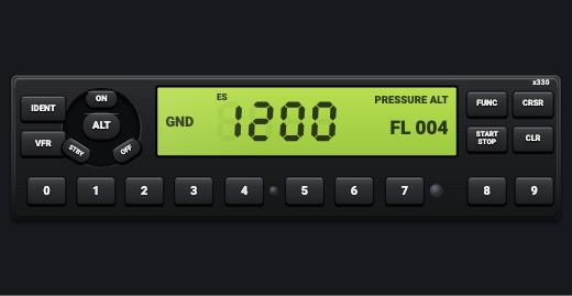 GTX 330-style transponder: GTX 330ES (ADS-B Out)