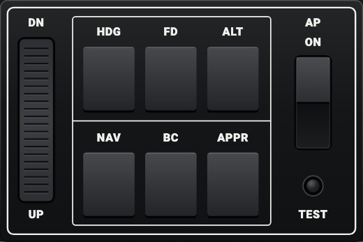 KFC 200-style autopilot controller: Mode controller