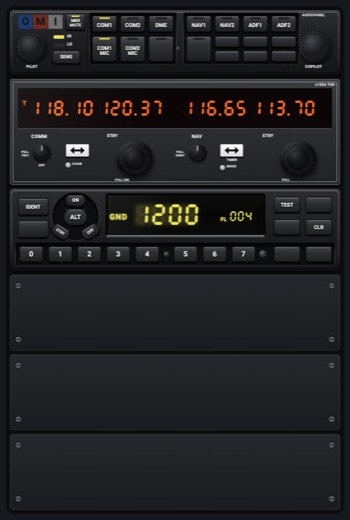 Free avionics rack: Standing 2 x 3