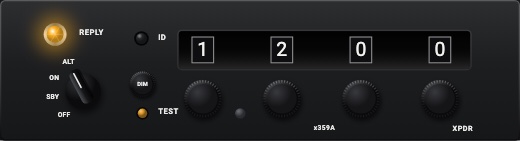 RT-359A-style transponder: RT-359A (black)